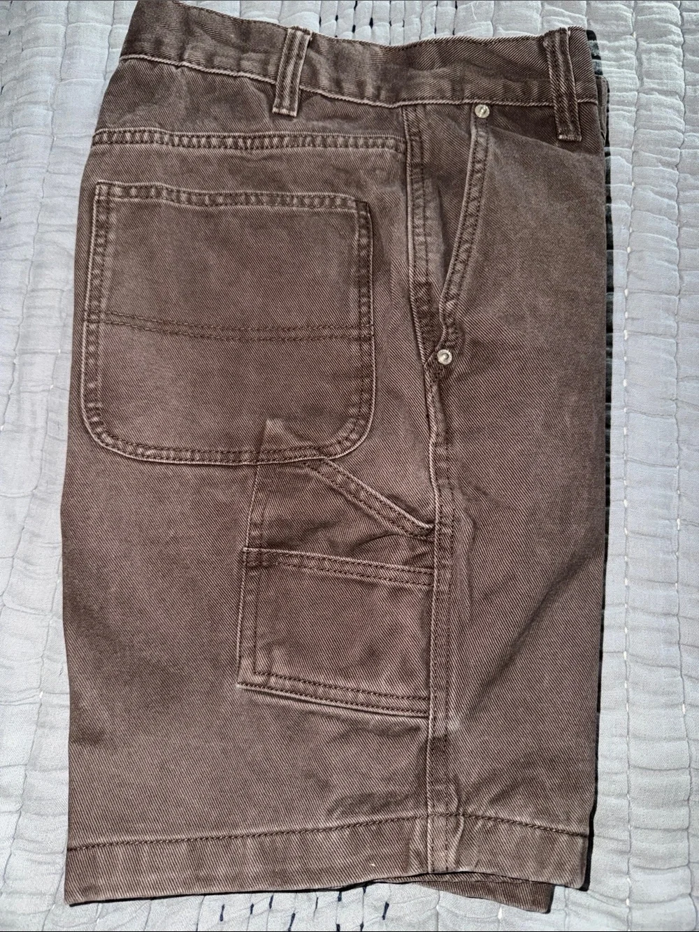 RSQ Men's Brown Cargo Shorts